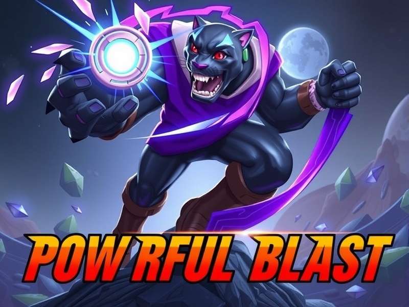 Panther S Powerful Blast game hero image